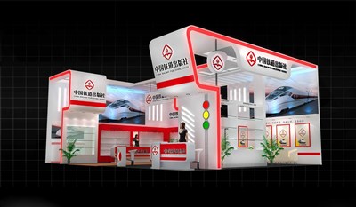 108平米展臺設計制作：三面開口/現(xiàn)代/木質結構/白色，為文具圖書展展商而作（免費使用）