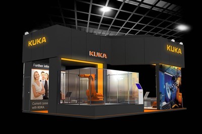 77平米展臺設計制作：三面開口/中式/木質結構/黑色，為汽配展展商而作（免費使用）