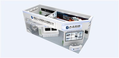 90平米展臺設(shè)計制作：二面開口/現(xiàn)代/木質(zhì)結(jié)構(gòu)/白色，為電子展展商而作（免費使用）