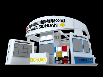 90平米展臺設(shè)計制作：三面開口/前衛(wèi)/木質(zhì)結(jié)構(gòu)/白色，為電子展展商而作（免費使用）