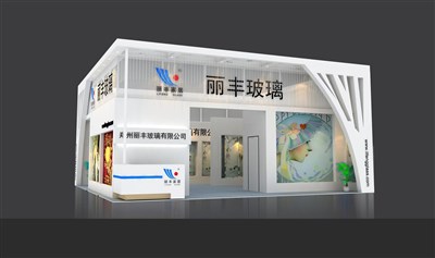 81平米展臺(tái)設(shè)計(jì)制作：二面開(kāi)口/現(xiàn)代/木質(zhì)結(jié)構(gòu)/白色，為建材展展商而作（免費(fèi)使用）